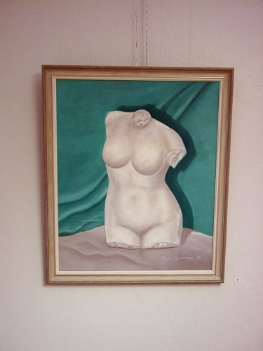 7. Torso (�ljy, 1993, 46 x 38) * [Klikkaa isommaksi kuvaksi]
