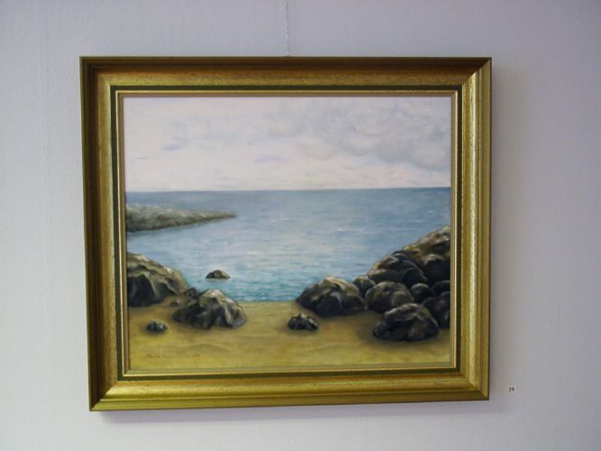 26. Ranta (�ljy, 1994, 46 x 55)  [Klikkaa isommaksi kuvaksi]
