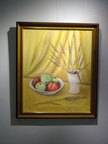 30. Keltainen syksy (�ljy, 1998, 65 x 54) * [Klikkaa isommaksi kuvaksi]