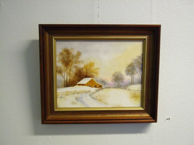 40. Lato (posliinilaatta, 1992, 21 x 25) * [Klikkaa isommaksi kuvaksi]