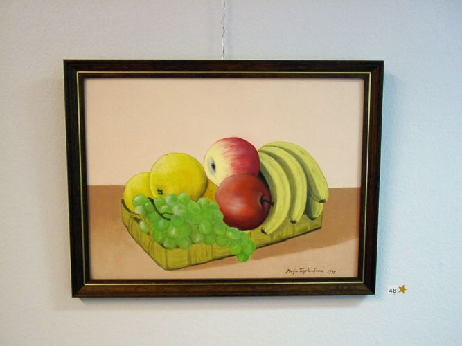 48. Hedelm�t (�ljy, 1992, 30 x 40) * [Klikkaa isommaksi kuvaksi]