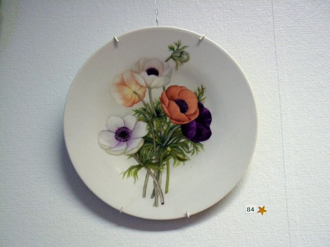 84. Anemonet (sein�lautanen, 1998, Q 27) * [Klikkaa isommaksi kuvaksi]